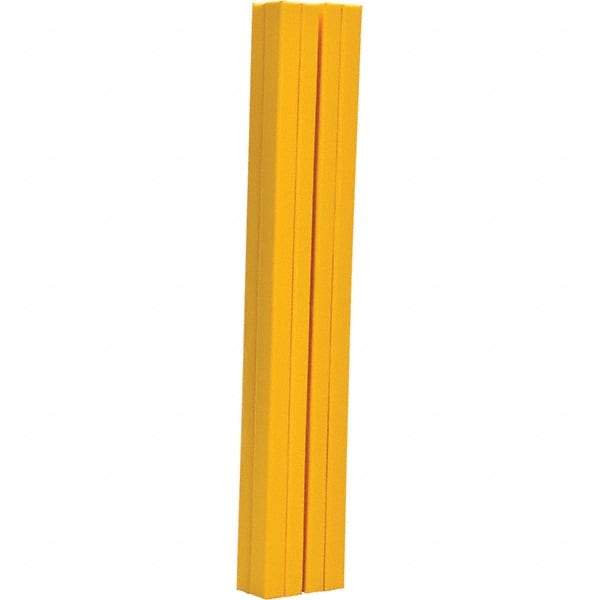 Vestil - 6" High, Column Protector - Fits 10" Columns, Yellow - Eagle Tool & Supply