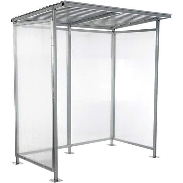 Vestil - Shelters Type: Smoking Shelter Width (Feet): 6 - Eagle Tool & Supply