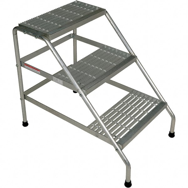 Vestil - 30" High 500 Lb Capacity 3 Step Stand - Eagle Tool & Supply