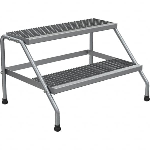 Vestil - 20" High 500 Lb Capacity 2 Step Stand - Eagle Tool & Supply