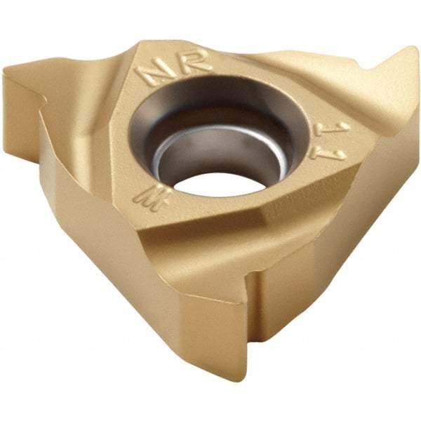 Seco - 16NR Internal Right Hand Whitworth Laydown Threading Insert - Grade TTP2050, TiAlN/TiSiN Coated Carbide - Eagle Tool & Supply