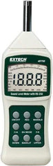 Extech - A and C Frequency Weight, LCD Display Sound Meter - 30 to 130 Decibels - Eagle Tool & Supply
