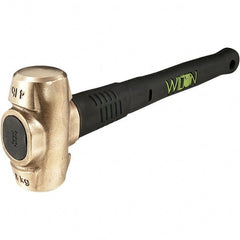 Wilton - Non-Sparking Hammers Tool Type: Brass Hammer Head Material: Brass - Eagle Tool & Supply