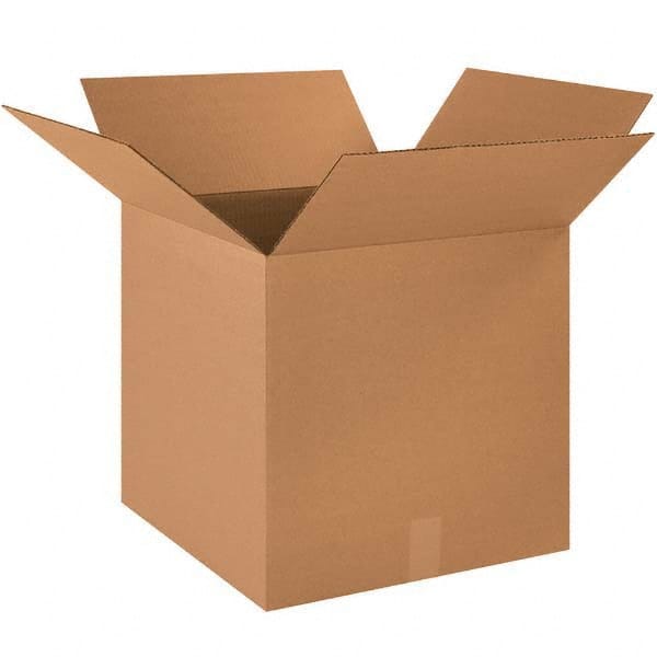 Made in USA - Pack of (20), 18" Wide x 18" Long x 18" High Corrugated Shipping Boxes - Eagle Tool & Supply