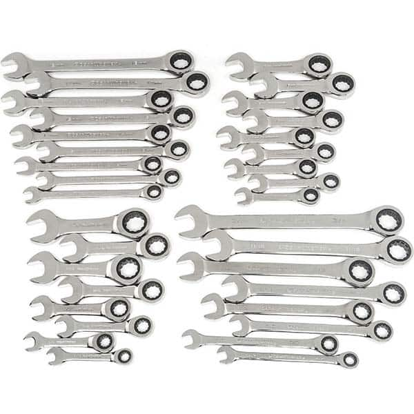 GearWrench - Wrench Sets Tool Type: Ratchet System of Measurement: Inch/Metric - Eagle Tool & Supply