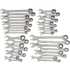 GearWrench - Wrench Sets Tool Type: Ratchet System of Measurement: Inch/Metric - Eagle Tool & Supply