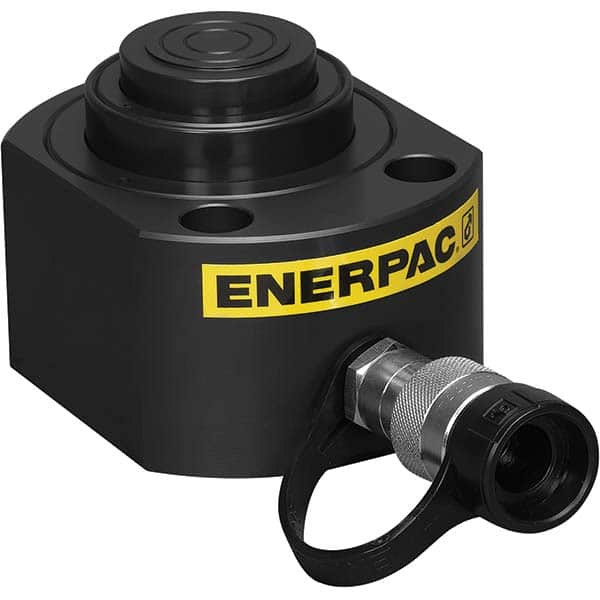 Enerpac - Compact Hydraulic Cylinders Type: Multi-Stage Mounting Style: Base Mounting Holes - Eagle Tool & Supply