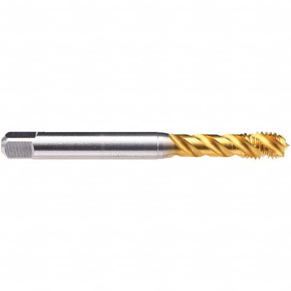 Emuge - M8x1.25 Metric 0 Flute D5 2-3 P Spiral Flute Tap - Eagle Tool & Supply