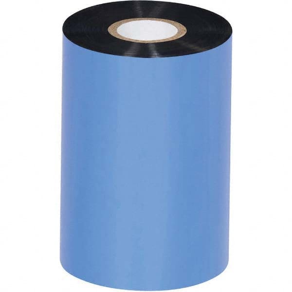 Value Collection - 4.02" x 1345' Black Wax Thermal Label - Eagle Tool & Supply