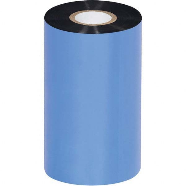 Value Collection - 4.33" x 1345' Black Wax Thermal Label - Eagle Tool & Supply