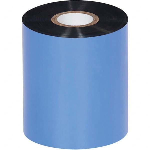 Value Collection - 3.27" x 1476' Black Wax Thermal Label - Eagle Tool & Supply