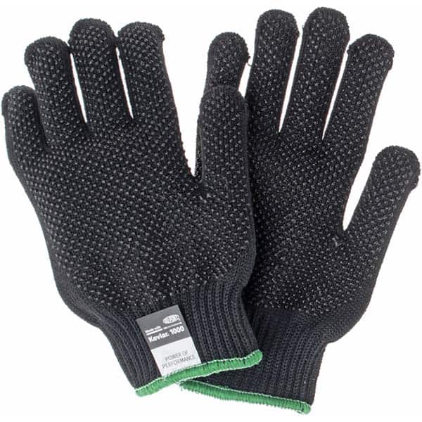MCR Safety - Size XL, ANSI Cut Lvl A3, Puncture Lvl 3, Abrasion Lvl 3, PVC Coated Kevlar Cut Resistant Gloves - Eagle Tool & Supply
