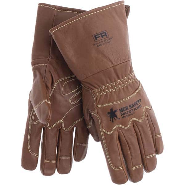 MCR Safety - Arc Flash & Flame Protection Gloves Protection Type: Arc Flash Material Type: Leather or Synthetic Leather - Eagle Tool & Supply