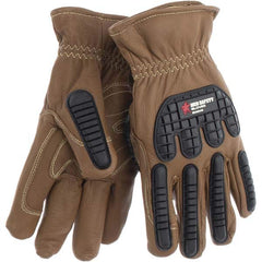 MCR Safety - Arc Flash & Flame Protection Gloves Protection Type: Arc Flash Material Type: Leather or Synthetic Leather - Eagle Tool & Supply