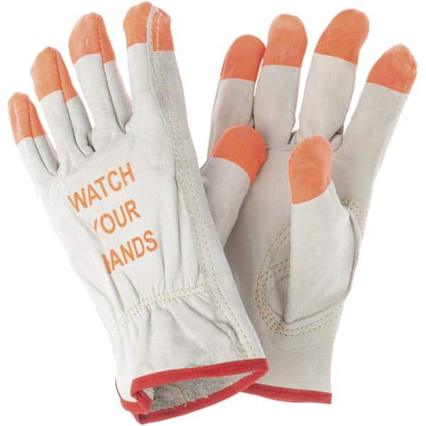 MCR Safety - Size S Leather Abrasion Protection Work Gloves - Eagle Tool & Supply