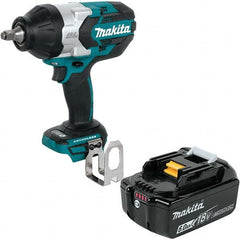 Makita - Cordless Impact Wrenches & Ratchets Voltage: 18.0 Drive Size (Inch): 1/2 - Eagle Tool & Supply