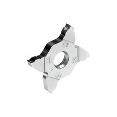 Grooving Insert: MX22CF5 WSM13S, Solid Carbide Al Finish, Neutral, 0.118″ Cutting Width, Series MX-CF5