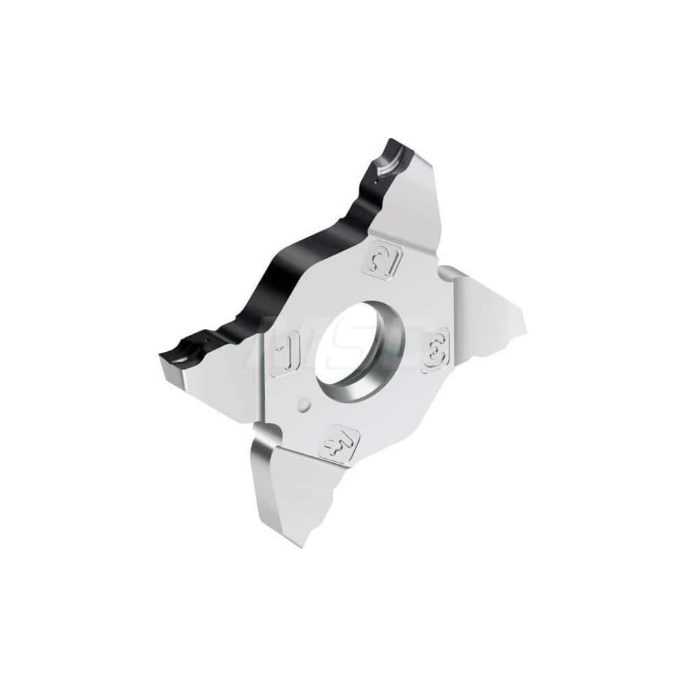 Grooving Insert: MX22CF5 WSM23S Al Finish, Neutral, 0.125″ Cutting Width, Series MX