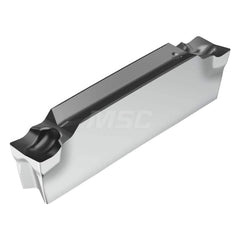 Grooving Insert: DX18CF5 WSM23S, Solid Carbide Al Finish, Left Hand, 0.079″ Cutting Width, Series DX-E-L-CF5