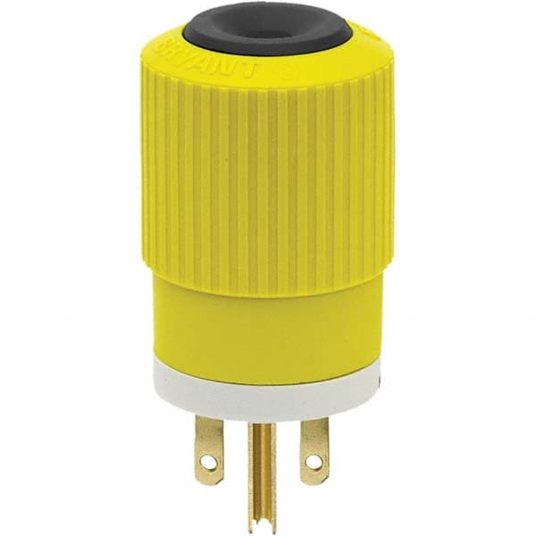 Bryant Electric - Straight Blade Plugs & Connectors Connector Type: Plug Grade: Industrial - Eagle Tool & Supply