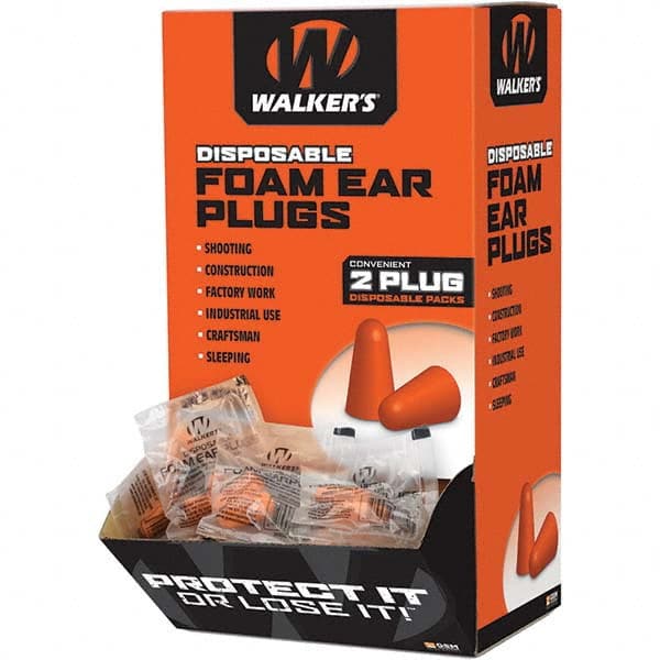 Walkers - Earplugs Disposable or Reusable: Disposable Style: Uncorded - Eagle Tool & Supply