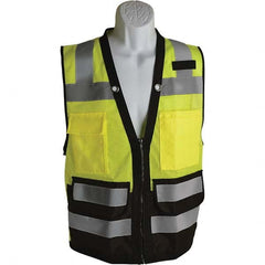 Walkers - High Visibility Vests Vest Style: Surveyor's Vest Type: Hi Visibility - Eagle Tool & Supply