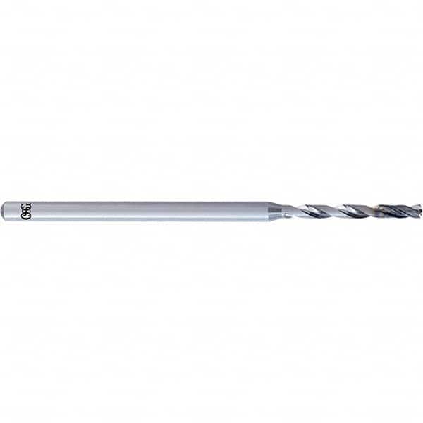 OSG - Micro Drill Bits Drill Bit Size (Decimal Inch): 0.0433 Drill Bit Size (mm): 1.1 - Eagle Tool & Supply
