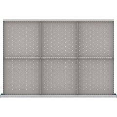 LISTA - 6-Compartment Drawer Divider Layout for 3.15" High Drawers - Eagle Tool & Supply