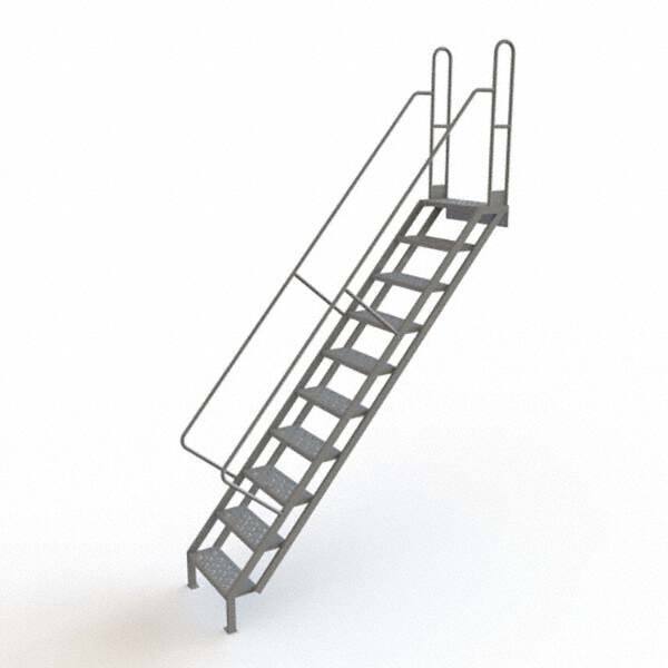 TRI-ARC - Rolling & Wall Mounted Ladders & Platforms Type: Stairway Slope Ladder Style: Stair Unit - Eagle Tool & Supply