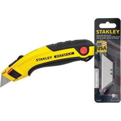 Stanley - Utility Knives, Snap Blades & Box Cutters Type: Retractable Utility Knife Blade Type: Retractable - Eagle Tool & Supply