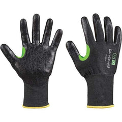 Honeywell - Size XL (10), ANSI Cut Lvl A4, Puncture Lvl 1, Abrasion Lvl 6, Nitrile Coated Cut Resistant Gloves - Eagle Tool & Supply