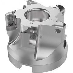 Seco - Indexable High-Feed Face Mills Cutting Diameter (mm): 52.00 Maximum Depth of Cut (mm): 1.80 - Eagle Tool & Supply