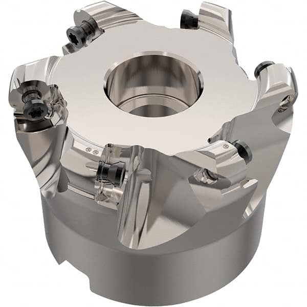 Seco - Indexable Copy Face Mills Cutting Diameter (mm): 40.79 Cutting Diameter (Decimal Inch): 1.6059 - Eagle Tool & Supply