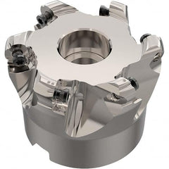 Seco - Indexable Copy Face Mills Cutting Diameter (mm): 40.79 Cutting Diameter (Decimal Inch): 1.6059 - Eagle Tool & Supply