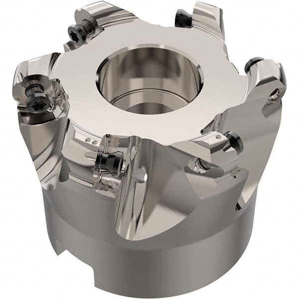 Seco - Indexable Copy Face Mills Cutting Diameter (mm): 40.00 Cutting Diameter (Decimal Inch): 1.5748 - Eagle Tool & Supply