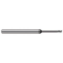 Harvey Tool - Square End Mills; Mill Diameter (mm): 0.80 ; Mill Diameter (Inch): 1/32 ; Mill Diameter (Decimal Inch): 0.0310 ; Length of Cut (Decimal Inch): 0.0460 ; Material: Solid Carbide ; Finish/Coating: Amorphous Diamond - Exact Industrial Supply