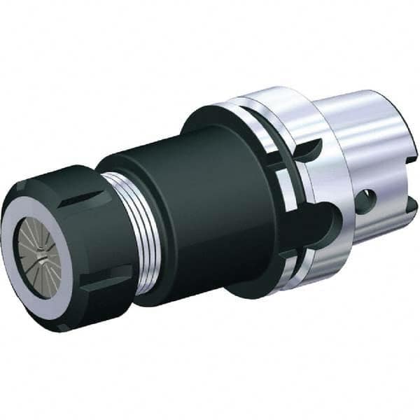 Kennametal - 3mm x 30mm HSK63A Taper Shank ER ER40 Collet Chuck - Eagle Tool & Supply