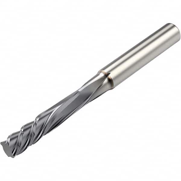 Seco - 8.5mm Diam, 38mm LOC, Solid Carbide Diamond-Pattern End Mill End Router Bit - Eagle Tool & Supply