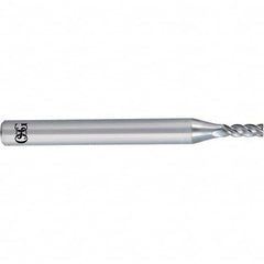 OSG - Square End Mills Mill Diameter (mm): 5.00 Mill Diameter (Decimal Inch): 0.1969 - Eagle Tool & Supply