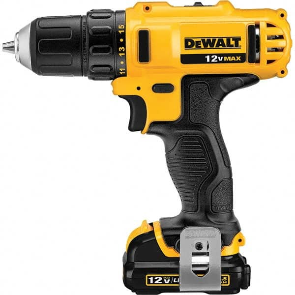 DeWALT - Cordless Drills Battery Voltage: 12 Battery Chemistry: Lithium-Ion - Eagle Tool & Supply