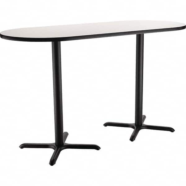 National Public Seating - Stationary Tables Type: Breakroom Material: HPL Particleboard Core w/T-Mold; Steel - Eagle Tool & Supply