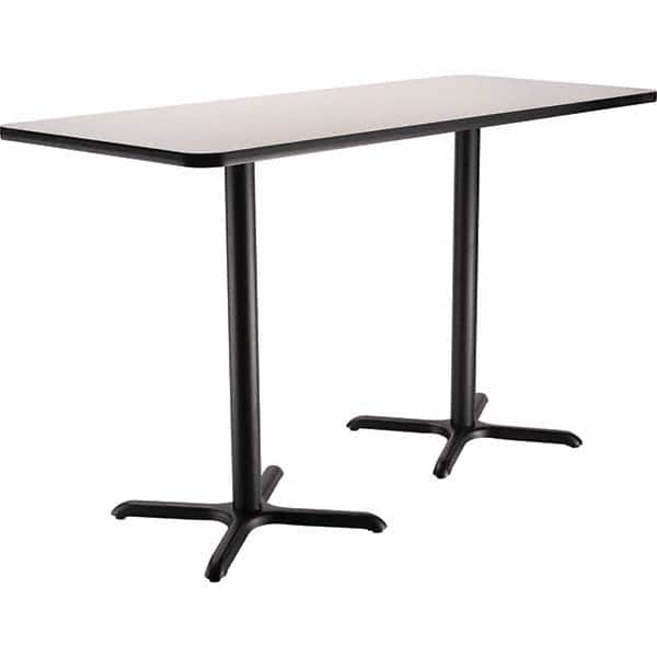 National Public Seating - Stationary Tables Type: Breakroom Material: HPL Particleboard Core w/T-Mold; Steel - Eagle Tool & Supply