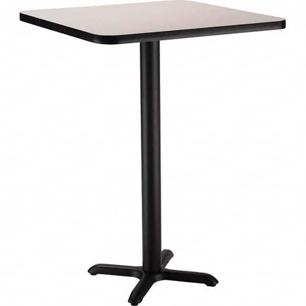 National Public Seating - Stationary Tables Type: Breakroom Material: HPL Particleboard Core w/T-Mold; Steel - Eagle Tool & Supply