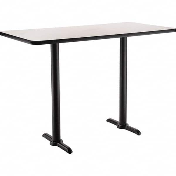 National Public Seating - Stationary Tables Type: Breakroom Material: HPL Particleboard Core w/T-Mold; Steel - Eagle Tool & Supply