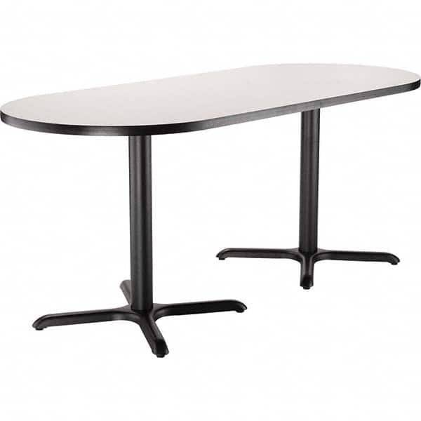 National Public Seating - Stationary Tables Type: Breakroom Material: HPL Particleboard Core w/T-Mold; Steel - Eagle Tool & Supply