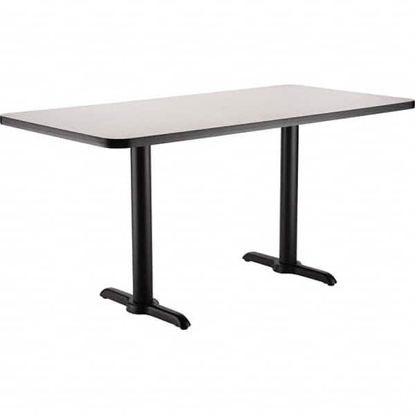 National Public Seating - Stationary Tables Type: Breakroom Material: HPL Particleboard Core w/T-Mold; Steel - Eagle Tool & Supply