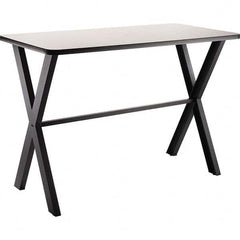 National Public Seating - Stationary Tables Type: Cafeteria Tables Material: HPL Top; MDF Core w/Protect Edge; Steel - Eagle Tool & Supply