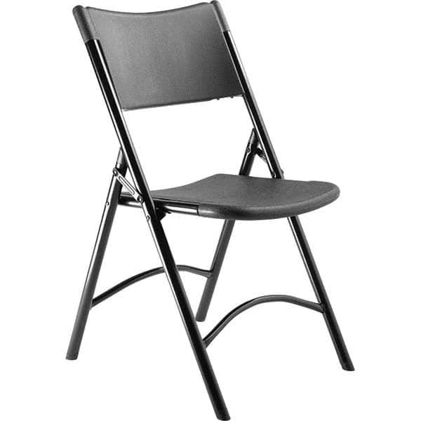 National Public Seating - Folding Chairs Pad Type: Folding Chair w/Plastic Seat & Back Material: Plastic/Steel - Eagle Tool & Supply