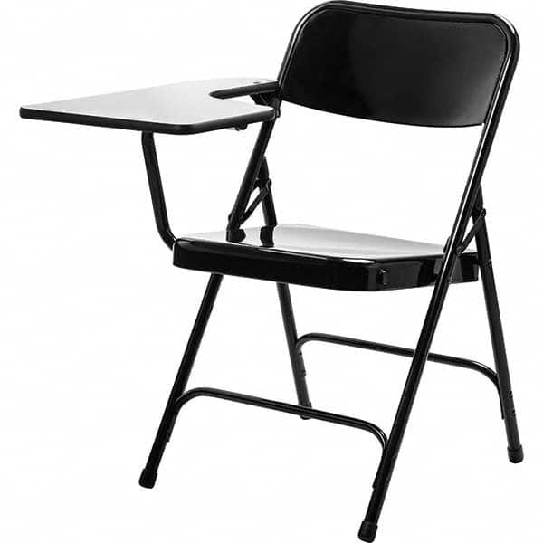 National Public Seating - Folding Chairs Pad Type: Folding Chair W/Tablet Arm Material: Steel - Eagle Tool & Supply