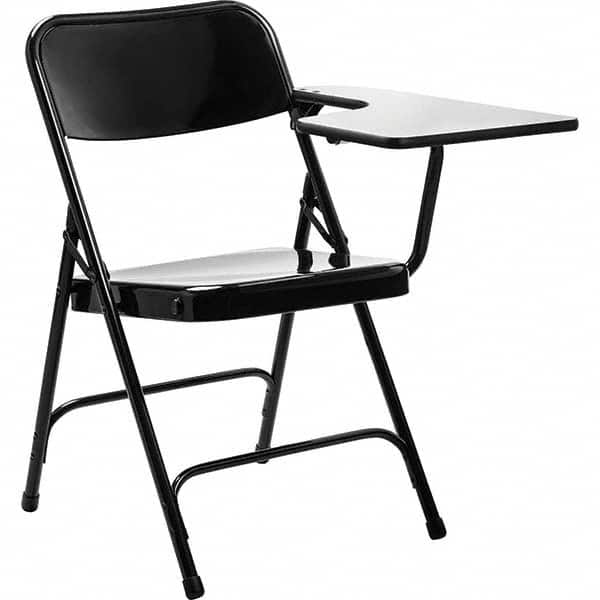 National Public Seating - Folding Chairs Pad Type: Folding Chair W/Tablet Arm Material: Steel - Eagle Tool & Supply